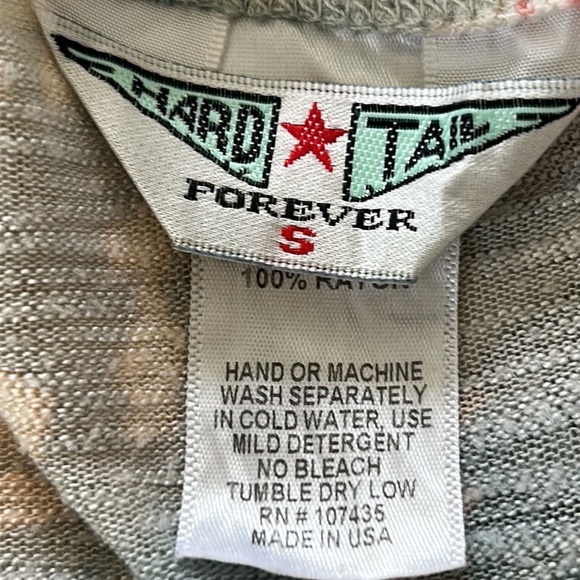 Hard Tail Tie-Dye Oversized Cropped Rayon Knit Sweater/ Top w Dolman Sleeves - Picture 4 of 14